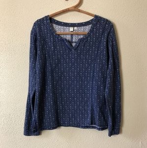 Anthropologie Long Sleeved Tee